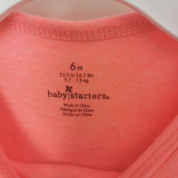 5/$10 Baby starters short sleeve Onesies size 6 m - Picture 3 of 4